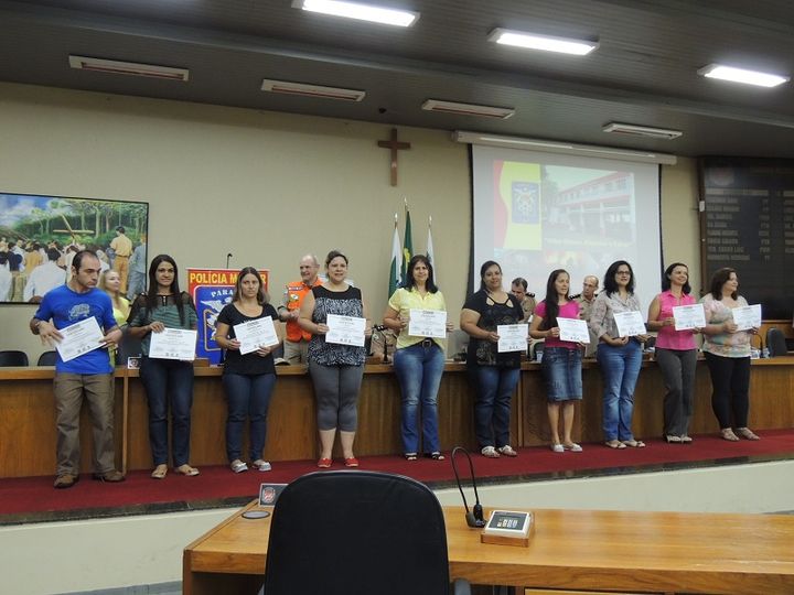 Brigadistas do município de Maringá recebem diploma