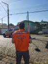 Técnicos da Defesa Civil Estadual auxiliam o município de Quatro Barras para otimizar atendimento a população local