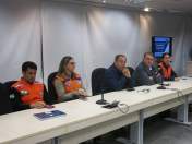 Geólogos da Defesa Civil do Paraná realizam apresentação da Carta Geotécnica Síntese de Adequabilidade a Ocupação Frente aos Desastres Naturais na Porção Leste da Serra do Mar