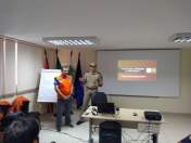 Piloto da Coordenadoria Estadual da Defesa Civil realiza treinamento para várias instituições de Londrina
