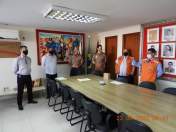 Radioamadores Voluntários de Londrina são homenageados na sede do Corpo de Bombeiros 