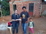 Defesa Civil realiza entrega de telhas, itens de ajuda humanitária e cestas básicas para o município de Santa Lúcia