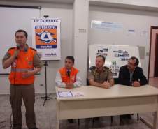 15ª  COREDEC realiza curso de capacitação para coordenadorias municipais de Defesa Civi