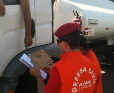 
	-  No dia 13 de Março de 2012, a 2ª COREDEC  realizou Fiscalização ao Transporte de Produtos Perigosos no Posto da Polícia Rodoviária Estadual do Município de Piraí do Sul -  PR 151,  km 462