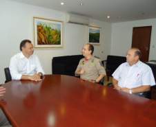5ª COREDEC  realiza visita ao Prefeito da cidade de Ubiratã para futura instalações do Posto de Bombeiros Comunitário.