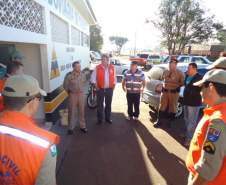 Fiscalização no transporte rodoviários de produtos perigosos em Cianorte  2012, reunião incial dos trabalhos.