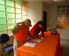 Na última segunda-feira, dia 27 de Julho de 2014, a 15ª CORPDEC – Coordenadoria Regional de Proteção e Defesa Civil esteve presente na cerimônia de validação do Plano de Contingência de Proteção e Defesa Civil do município de Nova Olímpia.