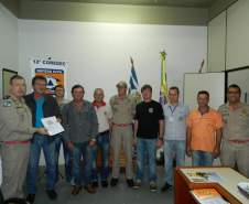 Neste data de  25 de setembro de 2014, em continuidade ao Cumprimento na lei 12.608 de 10 abril de 2012, realizamos as entregas dos Planos de Contingências, juntamente com as autoridades e munícipes de Capanema e Planalto – PR.