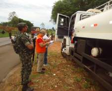 A 15ª Coordenadoria Regional de Proteção e Defesa Civil participou da Operação Fronteira Sul realizada pelo Exército Brasileiro que ocorreu entre os dias 05 ao dia 10 de Novembro, atuando na fiscalização do Transporte Rodoviário de Produtos Perigosos nas Rodovias da Região metropolitana de Umuarama.