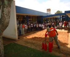 Realizado pela 15ª Coordenadoria Regional de Proteção e Defesa Civil o Curso de Capacitação de Brigada Escolar no município de Ivaté 