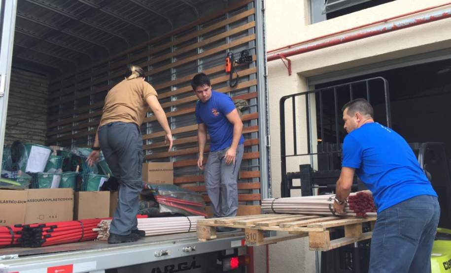 Carregamento de donativos