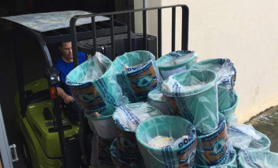 Carregamento de donativos