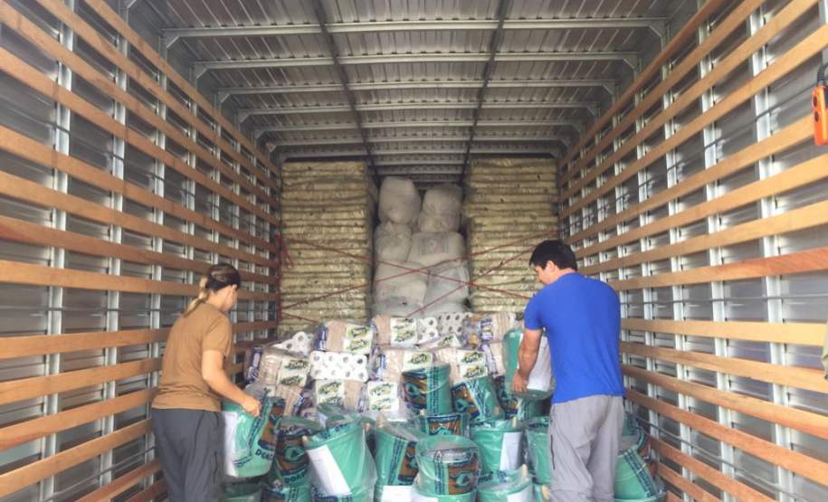 Carregamento de donativos