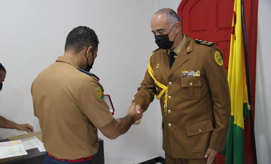 Entrega de medalhas