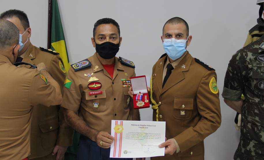 Entrega de medalhas