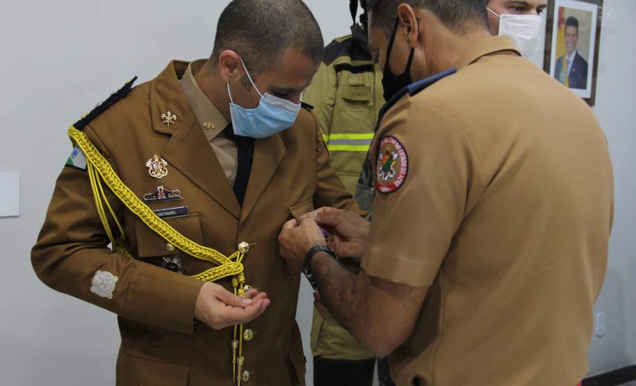 Entrega de medalhas