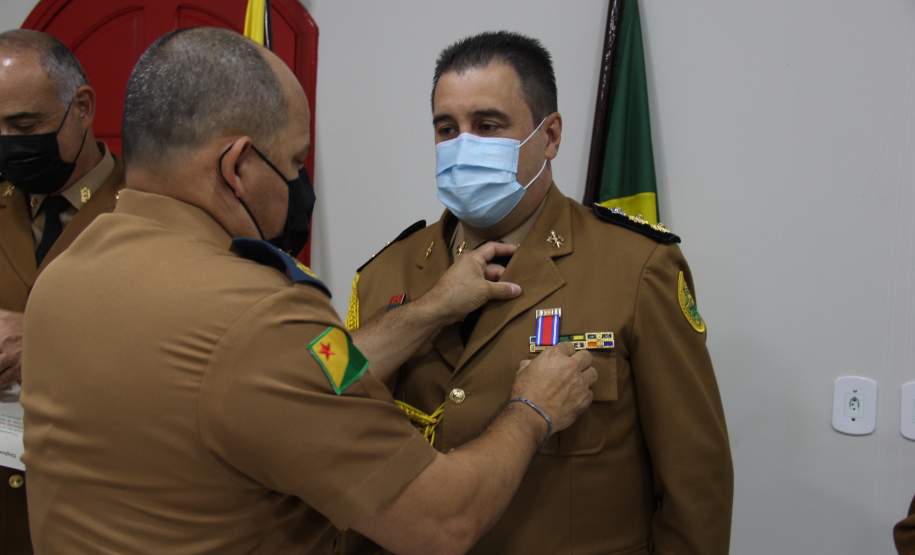 Entrega de medalhas