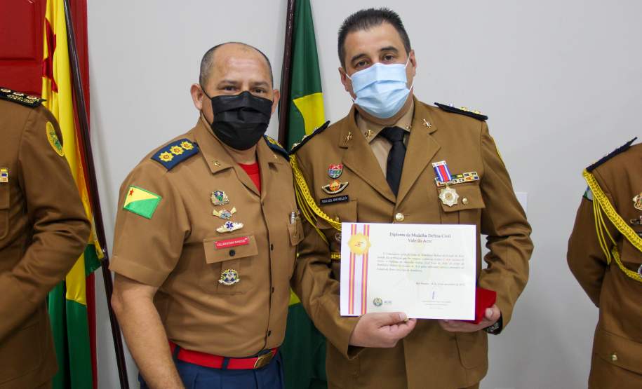 Entrega de medalhas