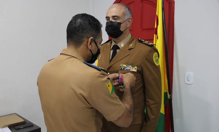 Entrega de medalhas