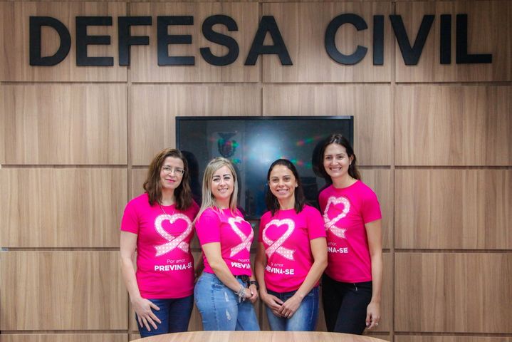 Outubro Rosa - Defesa Civil