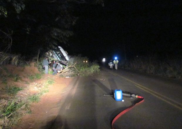 prevenção durante transbordo da carga.