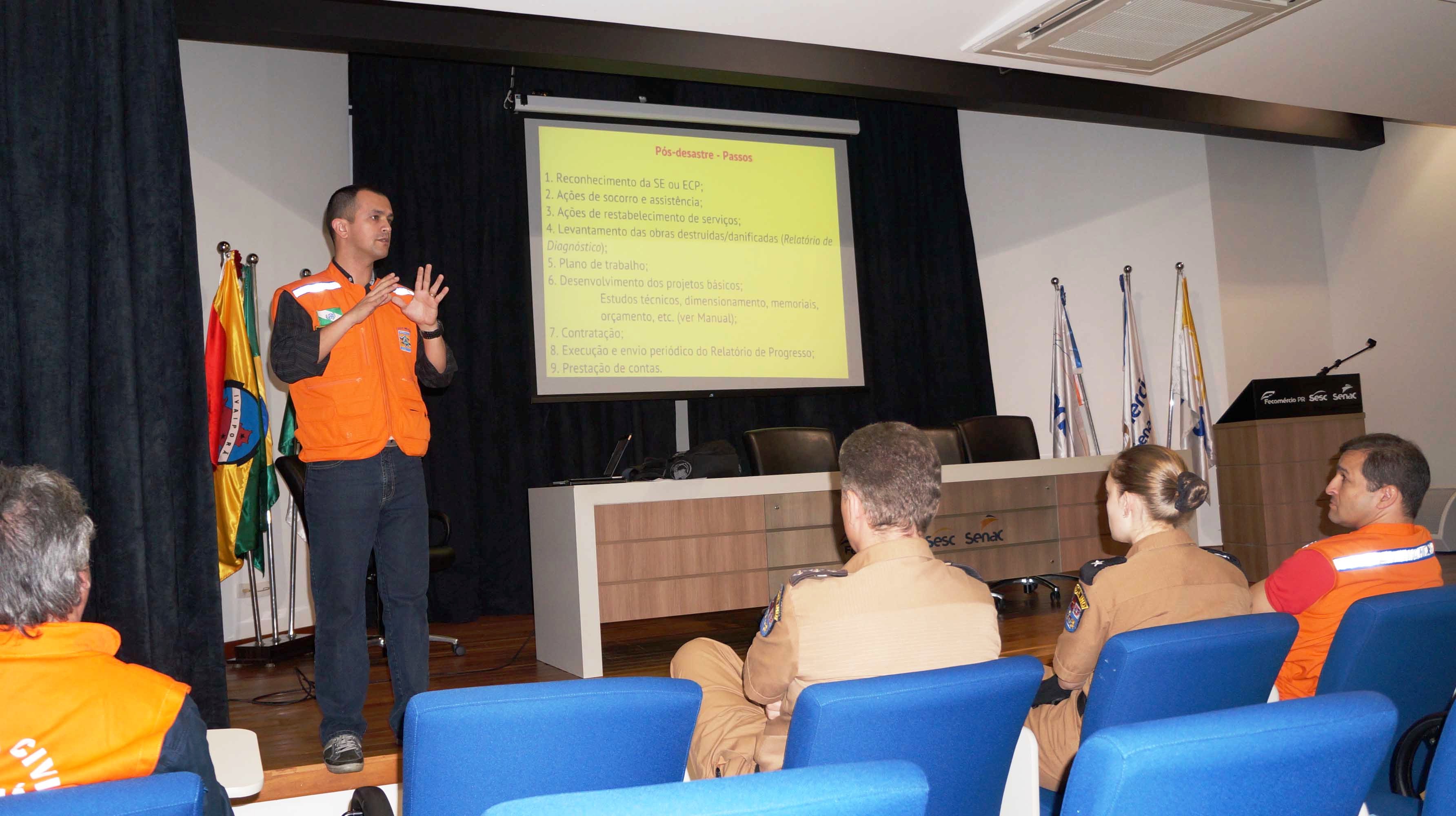 Municípios afetados pelas chuvas receberam orientação para elaboração do Plano de Trabalho