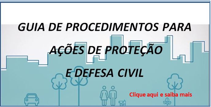 Manual de procedimentos para ações de defesa Civil