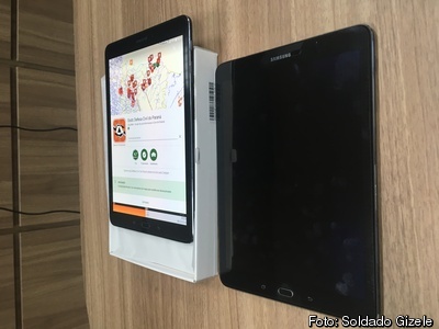 COORDENADORIA ESTADUAL DE PROTEÇÃO E DEFESA CIVIL ENTREGA 60 TABLETS ÀS REGIONAIS EM TODO O ESTADO.