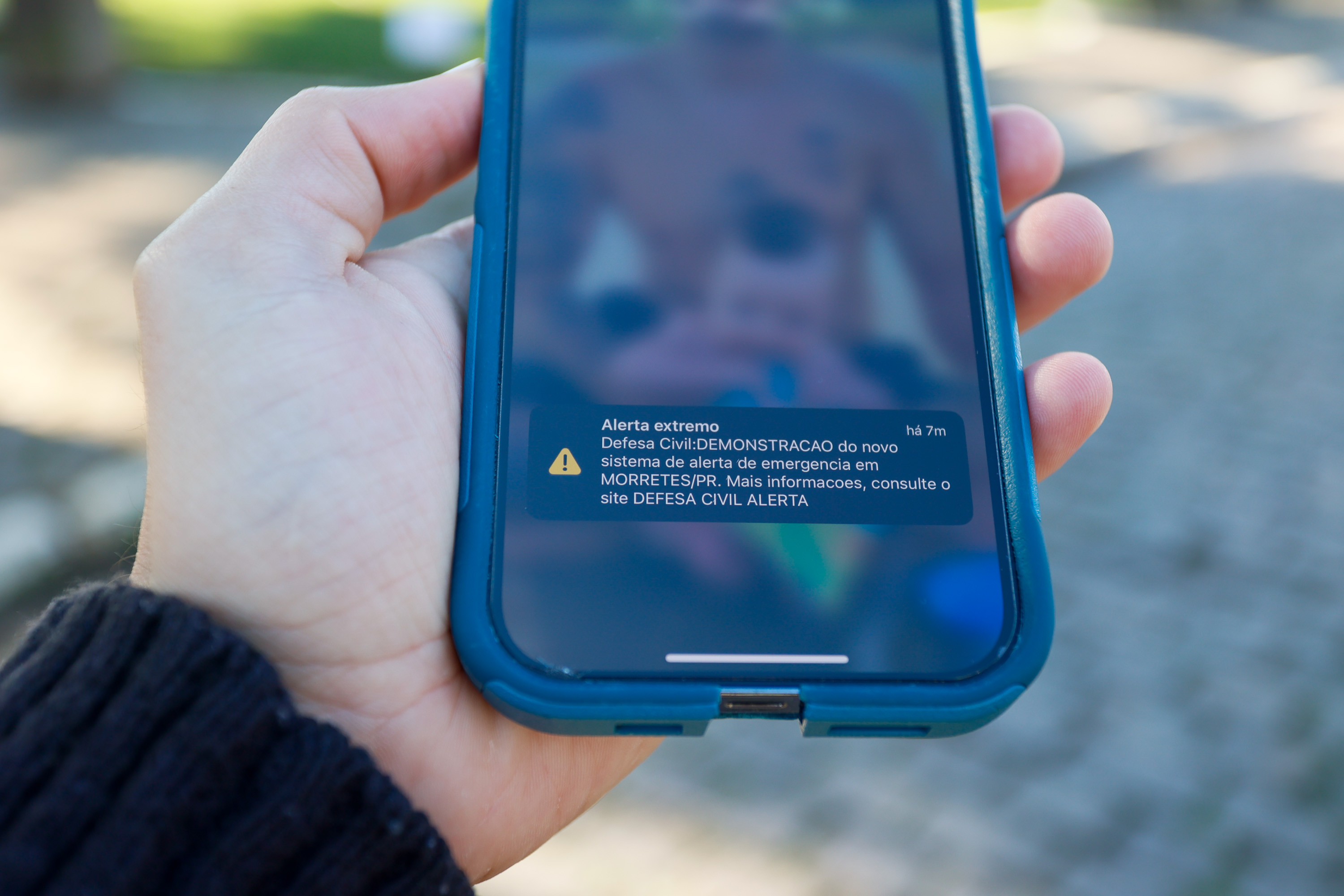Chuvas intensas: Defesa Civil emite alerta via Cell Broadcast para moradores de Guaratuba