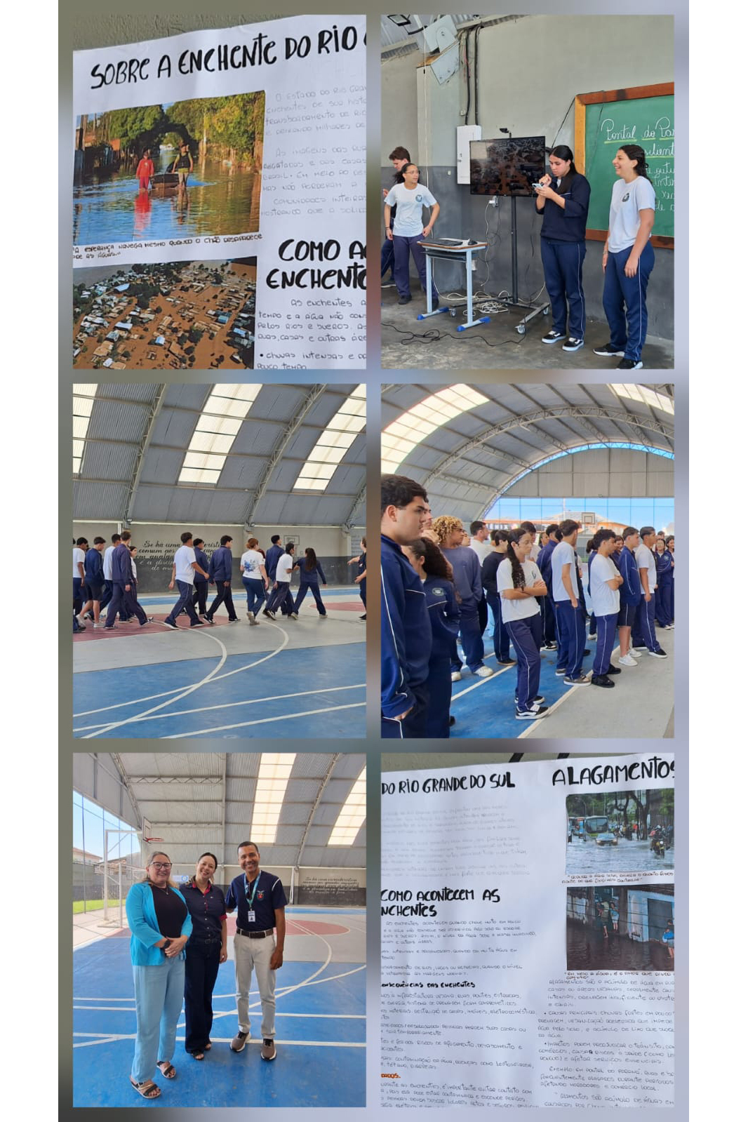 Semana de Redução de Risco de Desastres nos colégios reforça papel das Brigadas Escolares