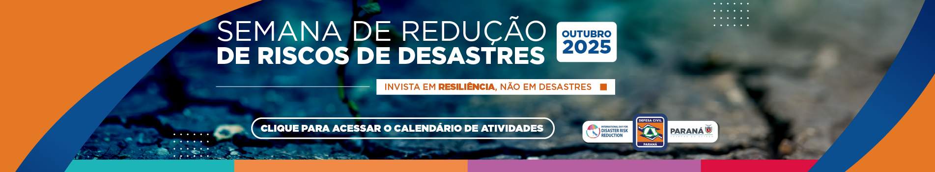 Semana de Redução de Riscos De desastres