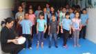 Na última quarta-feira (23/11), representantes da Coordenadoria Estadual de Proteção e Defesa Civil realizaram a entrega de 65 latas de leite ao Instituto AMA.
Essas latas de leite foram arrecadadas como forma de inscrição para o IV Encontro dos Voluntários de Defesa Civil.
