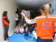 Na última quarta-feira (23/11), representantes da Coordenadoria Estadual de Proteção e Defesa Civil realizaram a entrega de 65 latas de leite ao Instituto AMA.
Essas latas de leite foram arrecadadas como forma de inscrição para o IV Encontro dos Voluntários de Defesa Civil.
