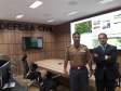 Coordenador Estadual de Proteção e Defesa Civil do Espírito Santo visita a CEPDEC do Paraná