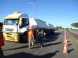 Abordagem em veiculo transportando Produto Perigosos