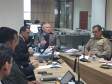Coordenadoria Estadual de Proteção e Defesa Civil realiza videoconferência com regionais do estado.