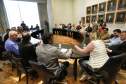 A governadora Cida Borghetti se reúne neste domingo (27), no Palácio Iguaçu, a partir das 16 horas, com representantes do movimento dos caminhoneiros e com empresários do setor de transporte de cargas.Curitiba, 27/05/2018.Foto: Jonas Olibveira/Governadoria