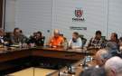 A governadora do Paraná, Cida Borghetti, anunciou nesta segunda-feira (28) a liberação do transporte de combustível em todo o Estado do Paraná.  A medida vale para todos os derivados do petróleo: gasolina, etanol,  óleo diesel e gás de cozinha.Curitiba, 28/05/2018.   Foto: Orlando Kissner/ANPr