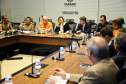 Governadora Cida Borghetti durante reunião com a Defesa Civil.Curitiba, 29/05/2018.Foto: José Fernando Ogura/ANPr