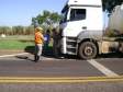 Abordagem em ve´culo transportando produto perigoso.