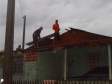 Fortes ventos trouxeram prejuízos na cidade de Marilândia do Sul.