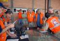 Defesa Civil faz exercício simulado de ação em caso de desastres naturais ou risco iminente de acidentes em Antonina, Litoral do Estado. O exercício simulado de abandono emergencial mobilizou moradores e representantes de órgãos e instituições que precisam agir em conjunto nas situações de emergência. Antonina, 12/11/2011. Foto: José Adair Gomercindo / AENotícias