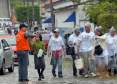 Defesa Civil faz exercício simulado de ação em caso de desastres naturais ou risco iminente de acidentes em Antonina, Litoral do Estado. O exercício simulado de abandono emergencial mobilizou moradores e representantes de órgãos e instituições que precisam agir em conjunto nas situações de emergência.Antonina, 12/11/2011.Foto: José Adair Gomercindo / AENotícias