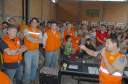 Defesa Civil faz exercício simulado de ação em caso de desastres naturais ou risco iminente de acidentes em Antonina, Litoral do Estado. O exercício simulado de abandono emergencial mobilizou moradores e representantes de órgãos e instituições que precisam agir em conjunto nas situações de emergência. Antonina, 12/11/2011.Foto: José Adair Gomercindo / AENotícias