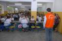 Defesa Civil faz exercício simulado de ação em caso de desastres naturais ou risco iminente de acidentes em Antonina, Litoral do Estado. O exercício simulado de abandono emergencial mobilizou moradores e representantes de órgãos e instituições que precisam agir em conjunto nas situações de emergência. Antonina, 12/11/2011.Foto: José Adair Gomercindo / AENotícias