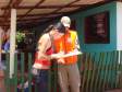 5ª COREDC – entrega de telhas no Município de Jussara - Paraná