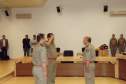 Momento da Passagem de Comando.