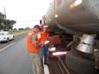 9ª Coordenadoria Regional de Defesa Civil promove Fiscalização no Transporte Rodoviário de Produtos Perigosos