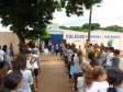 15ª Coordenadoria Regional de Defesa Civil participa de simulação de evacuação de prédio escolar no município de Mariluz-PR.