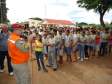 15ª Coordenadoria Regional de Defesa Civil participa de simulação de evacuação de prédio escolar no município de Mariluz-PR.